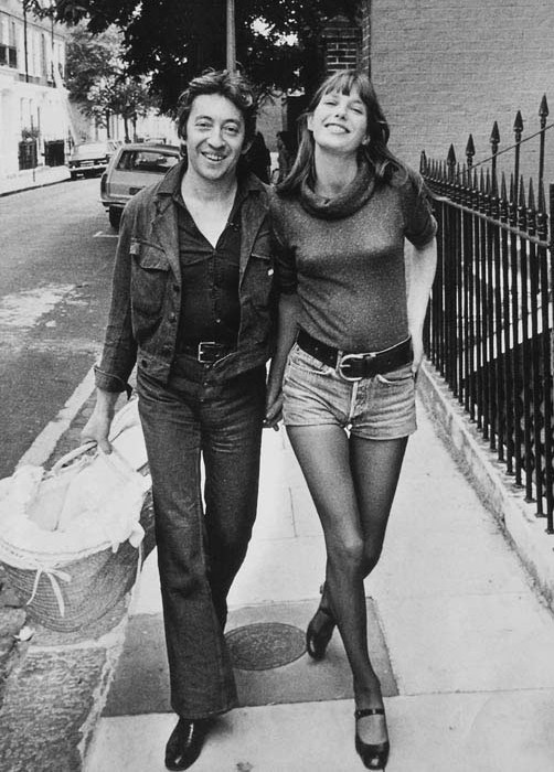 Actress singer Jane Birkin many with Serge Gainsbourg