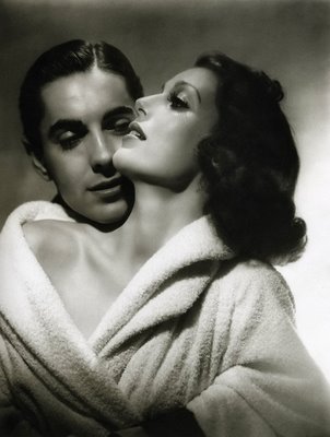 Loretta Young and Tyrone Power by George Hurrell